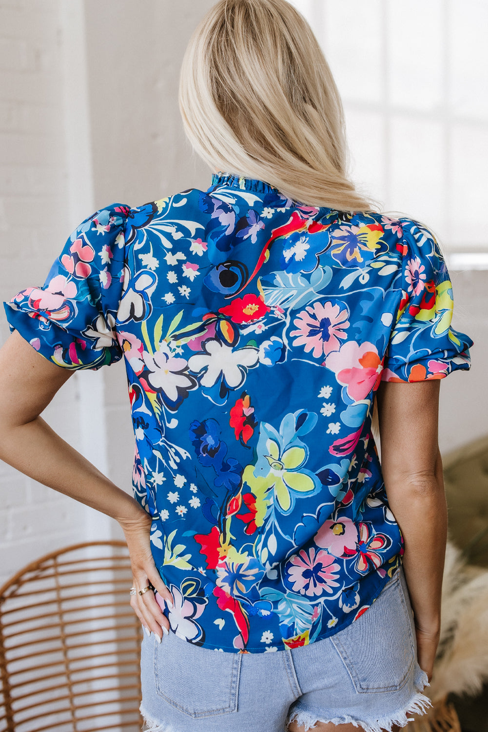 Summers Away to the Blues Top