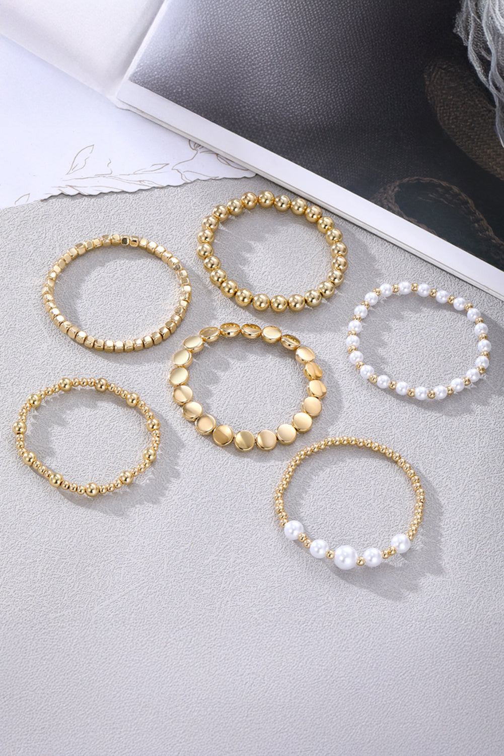 Duo Metals Bracelet Set