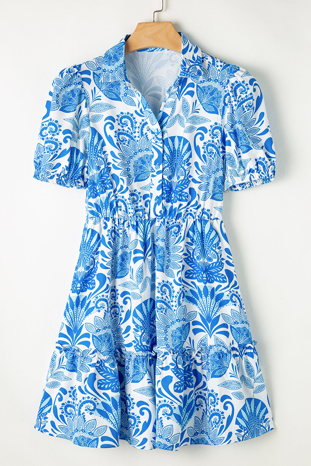 Into the Sky Blue Dress
