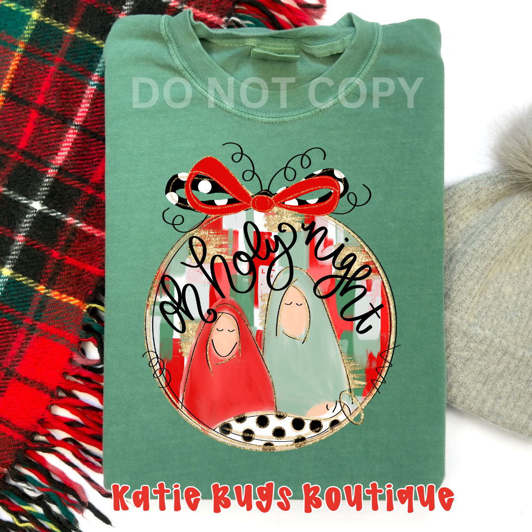 Oh Holy Night Brushstroke