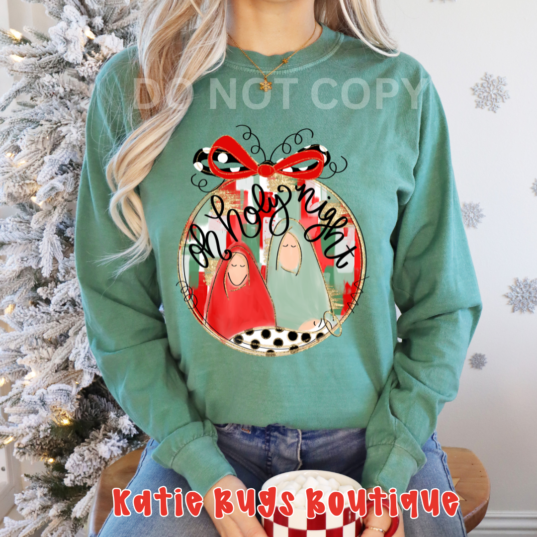Oh Holy Night Brushstroke