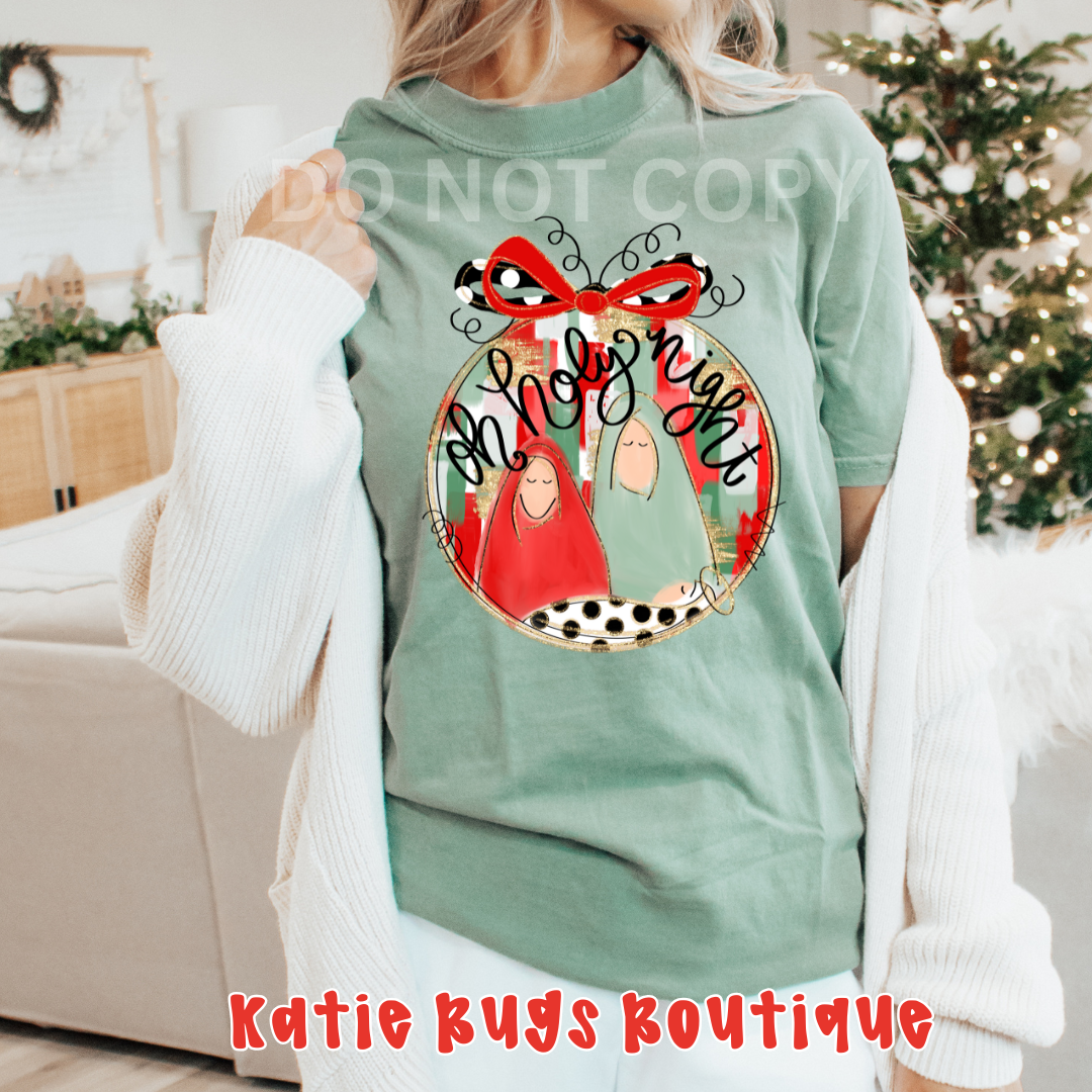 Oh Holy Night Brushstroke