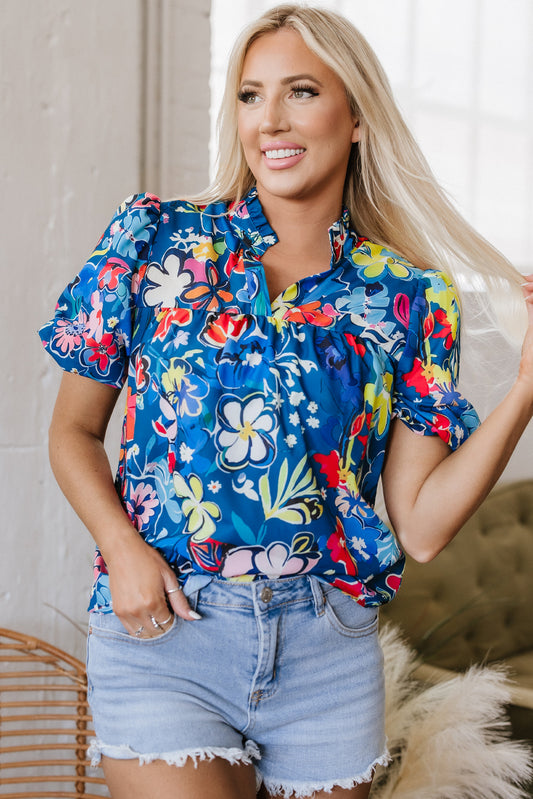 Summers Away to the Blues Top