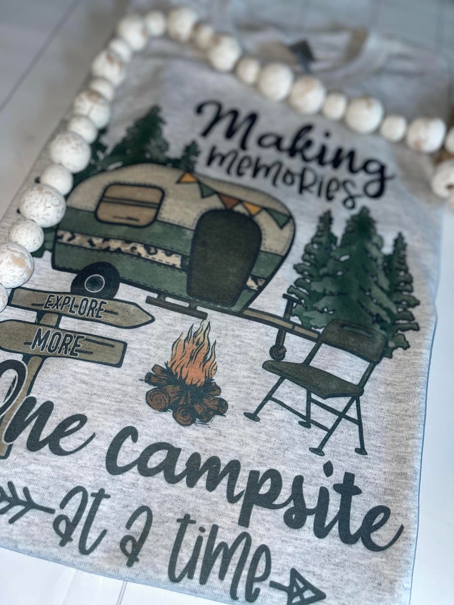 Making Memories One Campsite At A Time Graphic