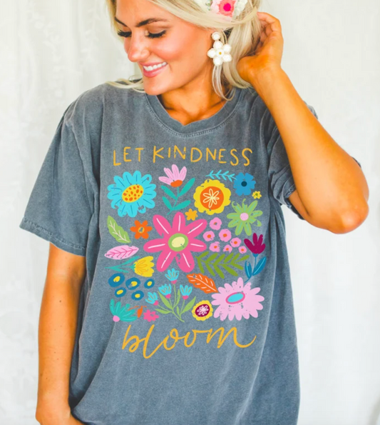 Let Kindness Bloom Graphic Tee