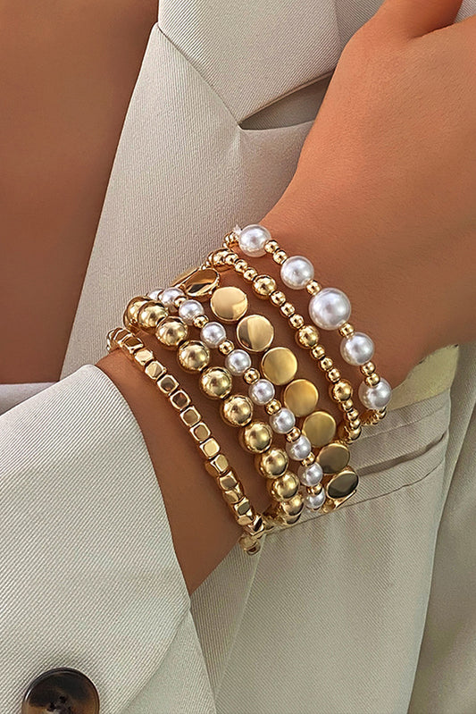 Duo Metals Bracelet Set