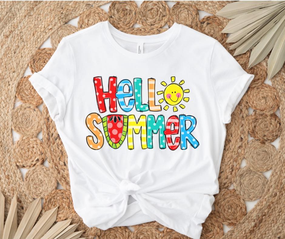 Hello Summer Graphic