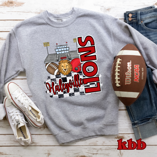 Football Stadium + Mascot Tee