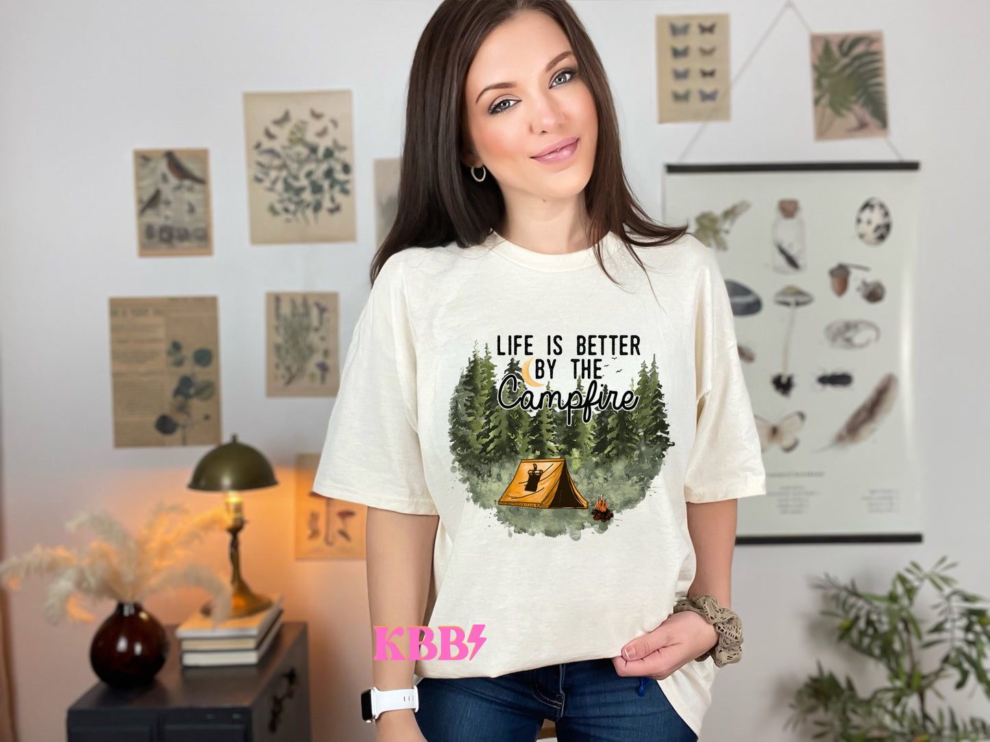 Life Is Better By The Campfire Graphic