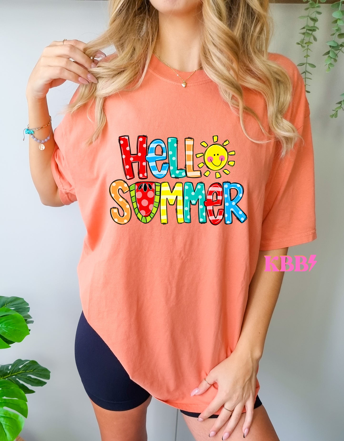 Hello Summer Watermelon Graphic