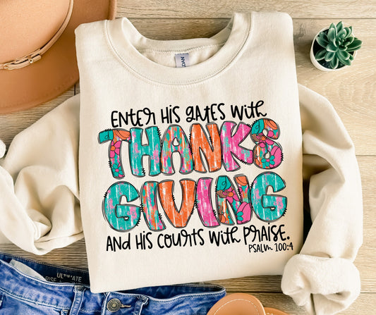 Painted Thanksgiving Tee